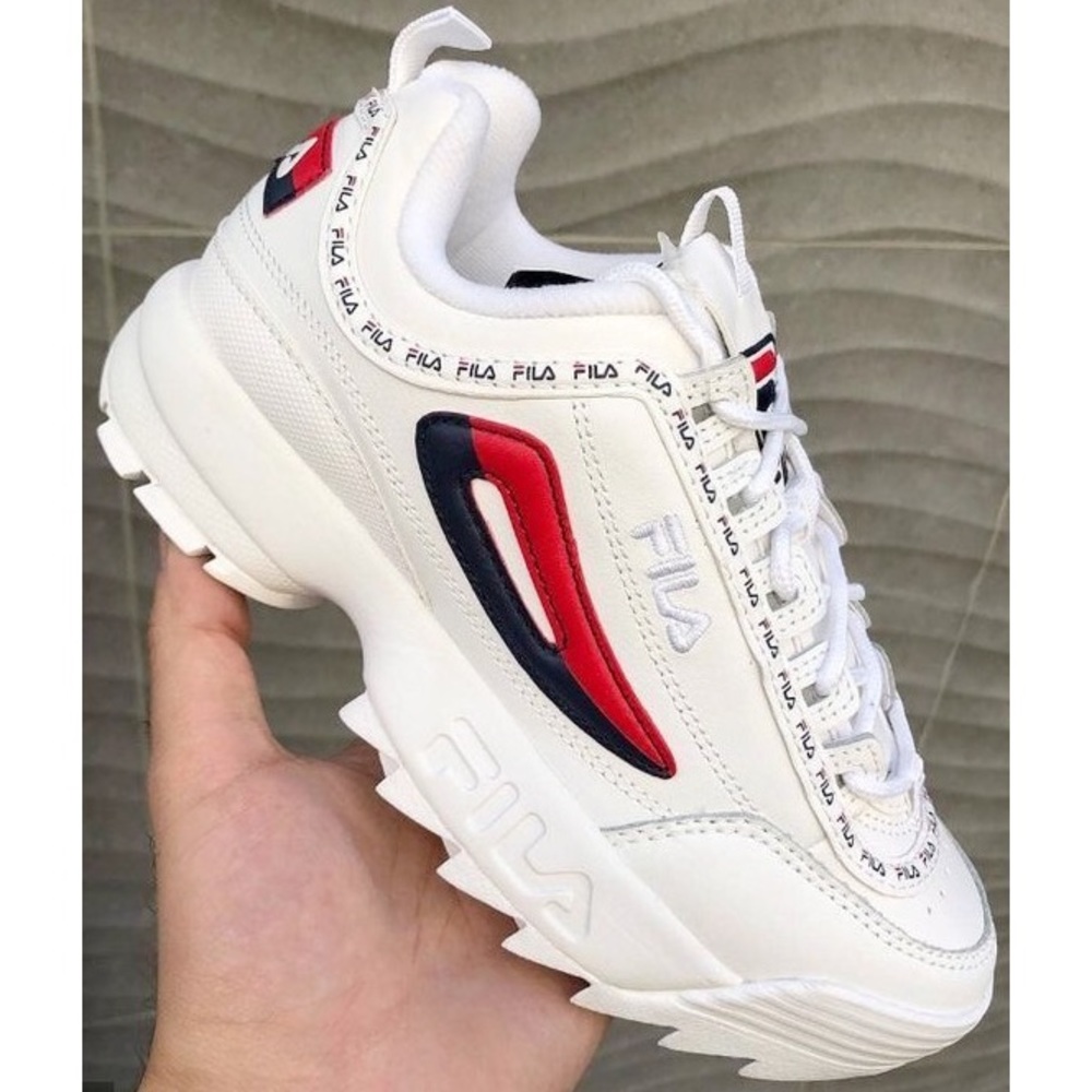 🍒 Fila Disrupters - White